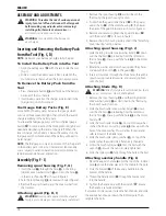 Preview for 14 page of DeWalt DCM571 User Manual