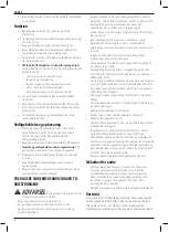 Preview for 8 page of DeWalt DCM5713 Original Instructions Manual
