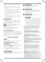 Preview for 9 page of DeWalt DCM5713 Original Instructions Manual