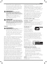 Preview for 23 page of DeWalt DCM5713 Original Instructions Manual