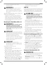 Preview for 27 page of DeWalt DCM5713 Original Instructions Manual