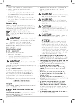 Preview for 32 page of DeWalt DCM5713 Original Instructions Manual