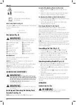 Preview for 36 page of DeWalt DCM5713 Original Instructions Manual