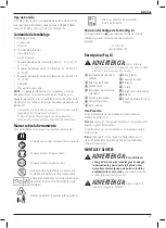 Preview for 47 page of DeWalt DCM5713 Original Instructions Manual