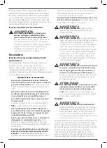 Preview for 69 page of DeWalt DCM5713 Original Instructions Manual