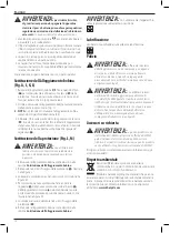 Preview for 74 page of DeWalt DCM5713 Original Instructions Manual