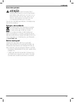 Preview for 109 page of DeWalt DCM5713 Original Instructions Manual