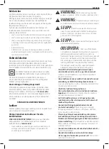 Preview for 123 page of DeWalt DCM5713 Original Instructions Manual