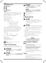 Preview for 132 page of DeWalt DCM5713 Original Instructions Manual