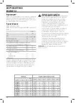 Preview for 142 page of DeWalt DCM5713 Original Instructions Manual