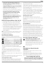 Предварительный просмотр 115 страницы DeWalt DCM572 Original Instructions Manual