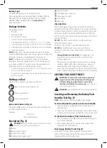 Preview for 35 page of DeWalt DCM848 Original Instructions Manual