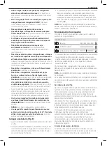 Preview for 99 page of DeWalt DCM848 Original Instructions Manual