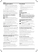 Preview for 26 page of DeWalt DCM849 Instructions Manual