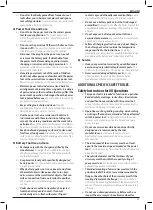 Preview for 31 page of DeWalt DCM849 Instructions Manual