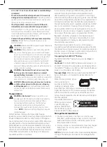 Preview for 35 page of DeWalt DCM849 Instructions Manual