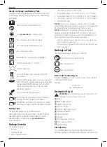 Preview for 36 page of DeWalt DCM849 Instructions Manual