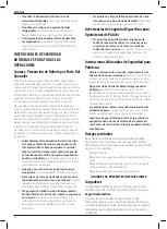 Preview for 44 page of DeWalt DCM849 Instructions Manual