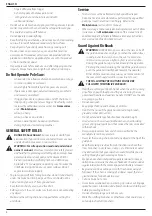 Preview for 10 page of DeWalt DCMASPS5 Original Instructions Manual