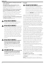 Preview for 68 page of DeWalt DCMBA572 Original Instructions Manual