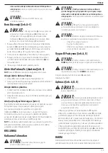 Preview for 117 page of DeWalt DCMBA572 Original Instructions Manual