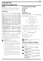 Предварительный просмотр 5 страницы DeWalt DCMCS574 Original Instructions Manual