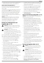 Preview for 31 page of DeWalt DCMCS574 Original Instructions Manual