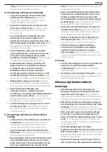 Предварительный просмотр 161 страницы DeWalt DCMCS574 Original Instructions Manual