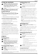 Preview for 33 page of DeWalt DCMPP568 Manual