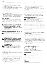 Preview for 34 page of DeWalt DCMPP568 Manual