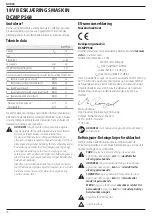 Preview for 80 page of DeWalt DCMPP568 Manual