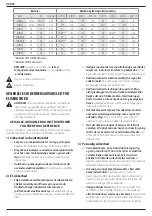 Предварительный просмотр 8 страницы DeWalt DCMPS567 Original Instructions Manual