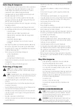 Предварительный просмотр 11 страницы DeWalt DCMPS567 Original Instructions Manual