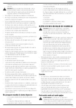 Предварительный просмотр 61 страницы DeWalt DCMPS567 Original Instructions Manual