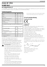 Предварительный просмотр 109 страницы DeWalt DCMPS567 Original Instructions Manual