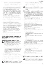 Предварительный просмотр 145 страницы DeWalt DCMPS567 Original Instructions Manual