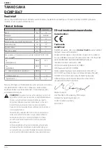 Предварительный просмотр 158 страницы DeWalt DCMPS567 Original Instructions Manual