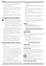 Предварительный просмотр 194 страницы DeWalt DCMPS567 Original Instructions Manual