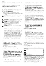 Preview for 10 page of DeWalt DCMST561 Original Instructions Manual