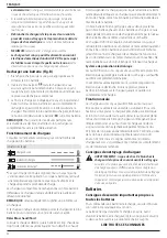 Предварительный просмотр 54 страницы DeWalt DCMST561 Original Instructions Manual