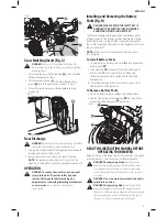 Предварительный просмотр 11 страницы DeWalt DCMW220 Instruction Manual