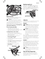 Preview for 15 page of DeWalt DCMW220 Instruction Manual