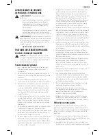 Preview for 19 page of DeWalt DCMW220 Instruction Manual