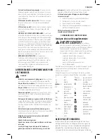 Preview for 21 page of DeWalt DCMW220 Instruction Manual