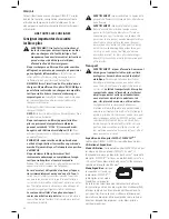 Preview for 22 page of DeWalt DCMW220 Instruction Manual