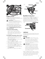 Preview for 31 page of DeWalt DCMW220 Instruction Manual