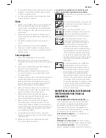 Preview for 37 page of DeWalt DCMW220 Instruction Manual