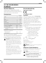 Preview for 19 page of DeWalt DCMW564 Original Instructions Manual