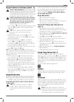 Preview for 163 page of DeWalt DCMW564 Original Instructions Manual