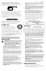 Preview for 13 page of DeWalt DCMWP233 Instruction Manual